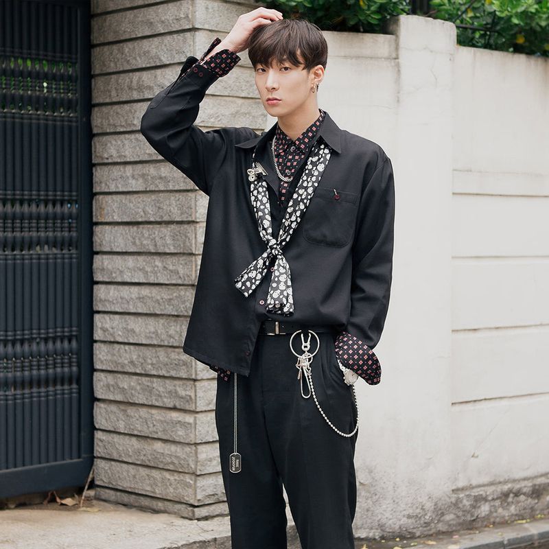 SVC-505 Dog Tag Silver Basic Pants Chain