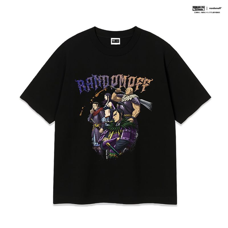 RANDOMOFF（ランダムオフ）の「KANKI ARMY T-SHIRT [BLACK]（Tops）」