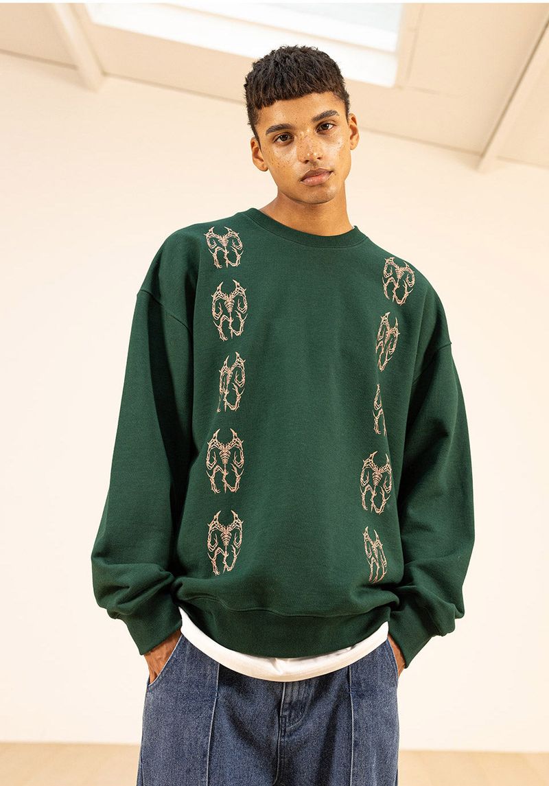 MN BONE OVERSIZED SWEAT SHIRTS