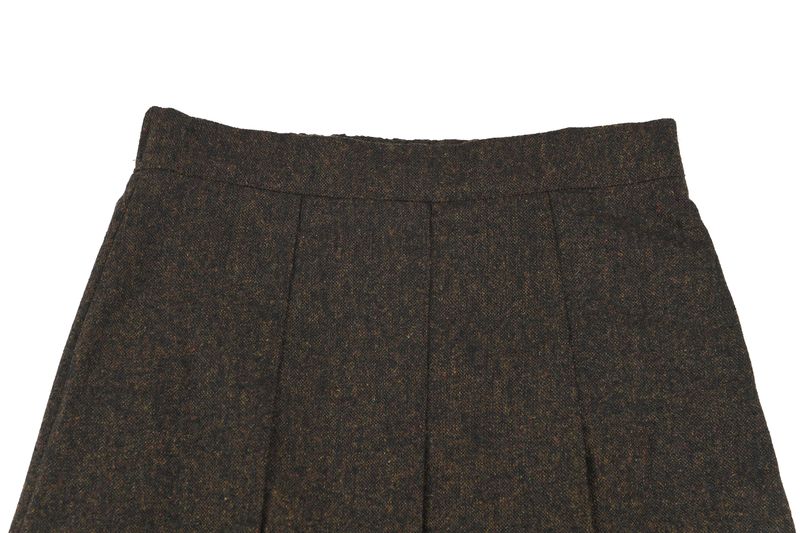 [LINE] Wool Blend Pleats Skirt