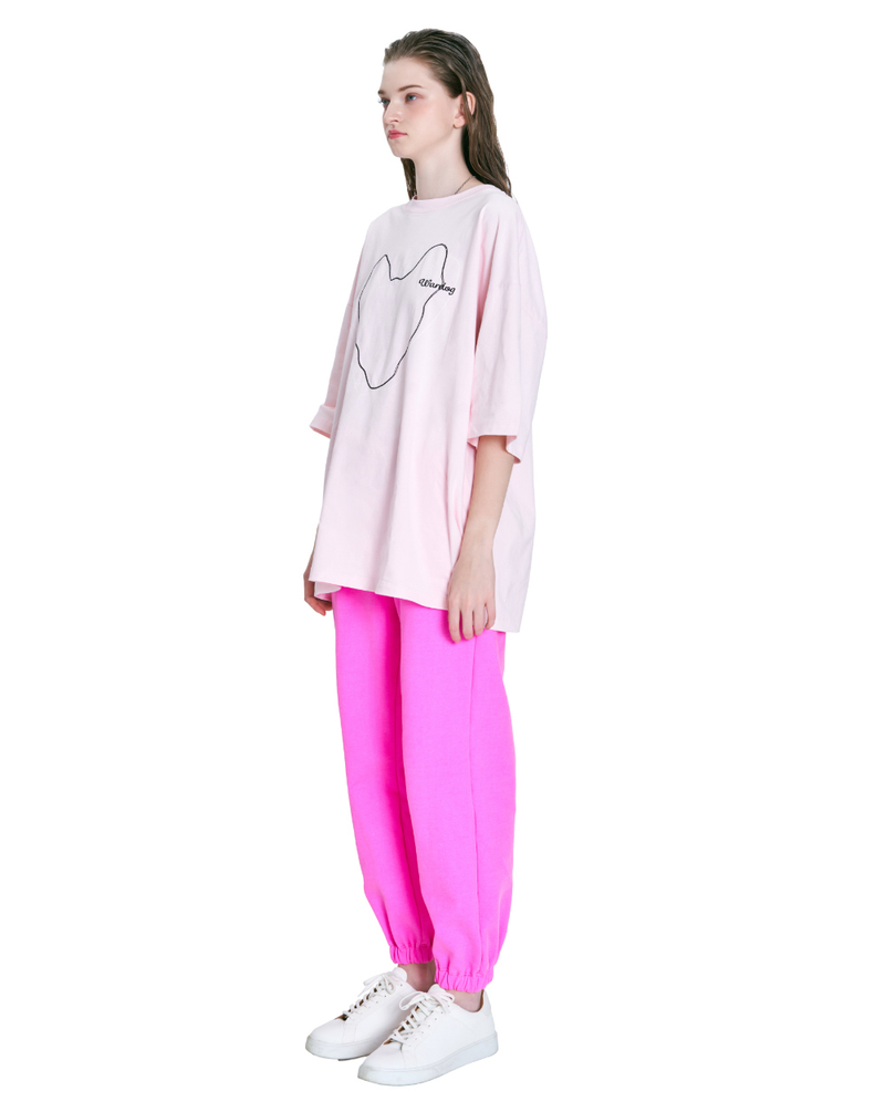 Overfit Line Drawing T-Shirt