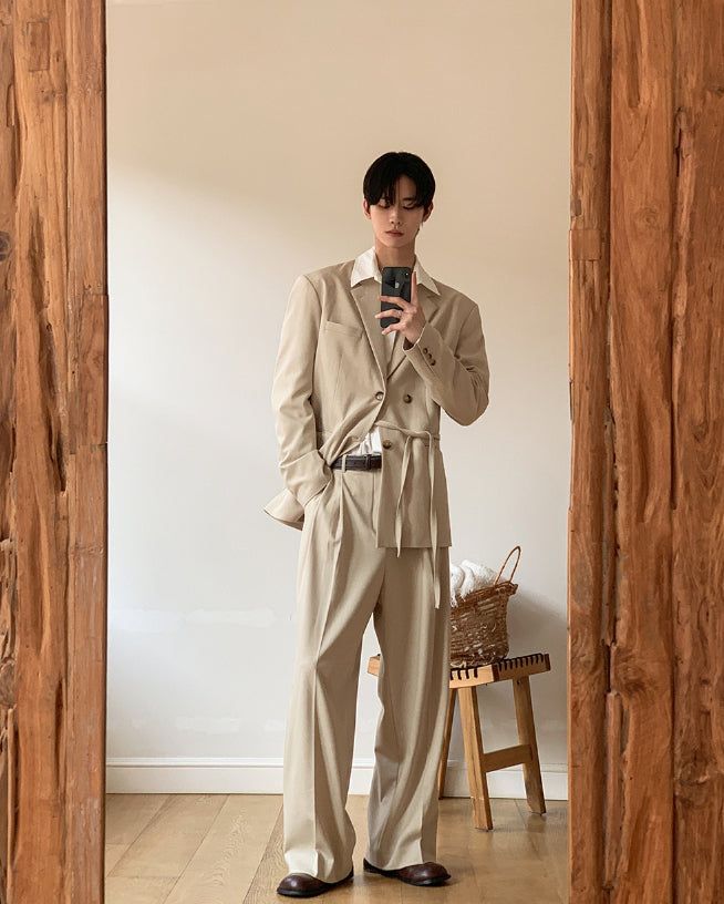 Louis Robe Overblazer Pants Set
