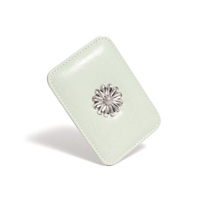 Daisy Slim Mini Transportation Card Wallet Mint