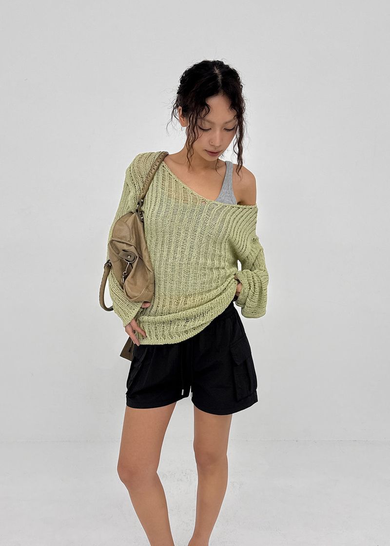 [MADE] Angti Nylon Cargo Banding Shorts