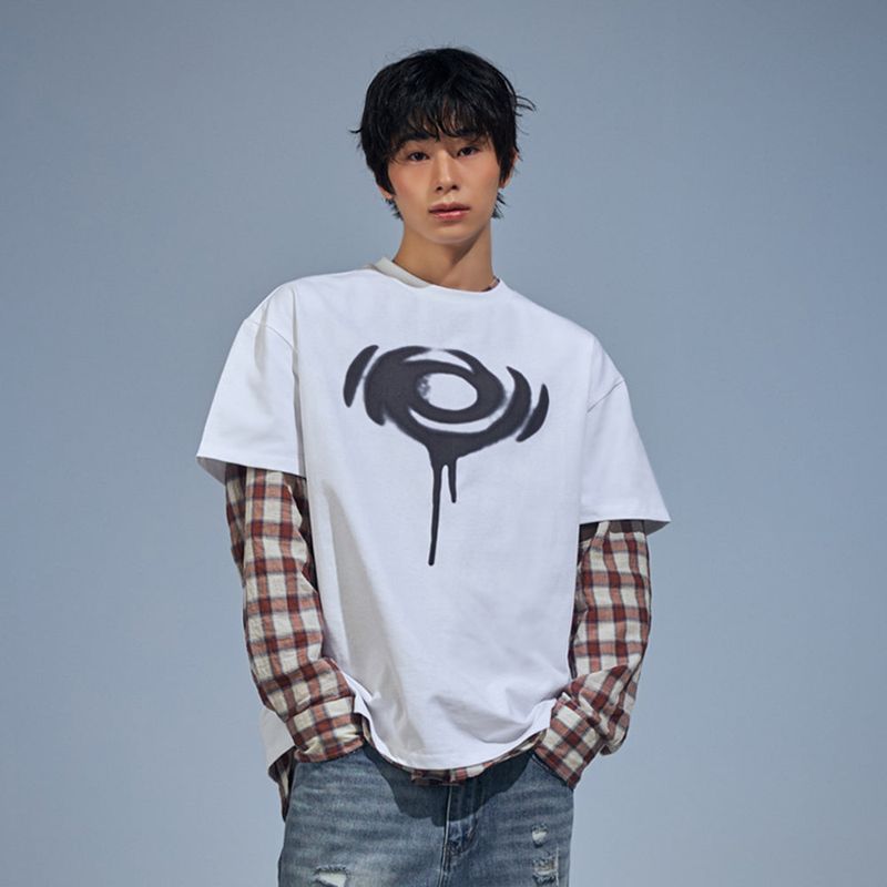 VETEZE(ベテゼ)の「VTZ Original Spray Half T (White)(Tops)」