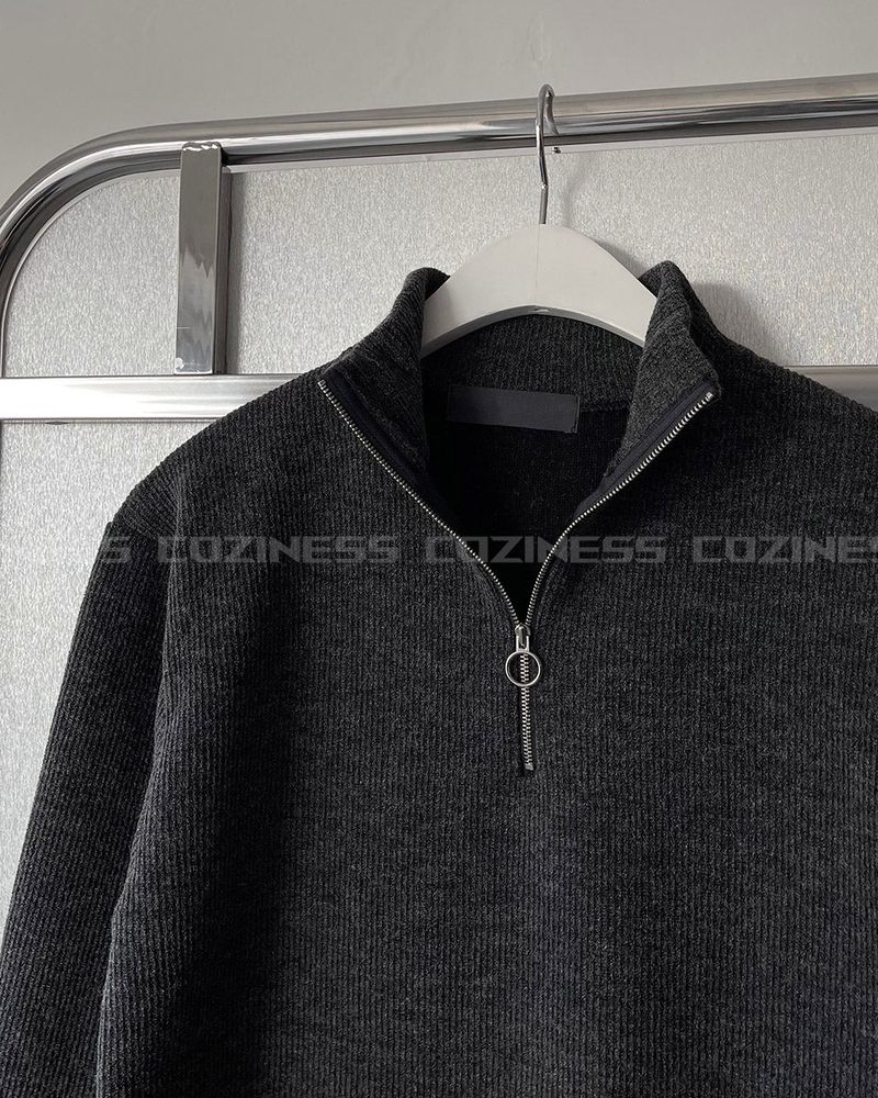 EN Warmer semi zip-up turtleneck (3 colors)