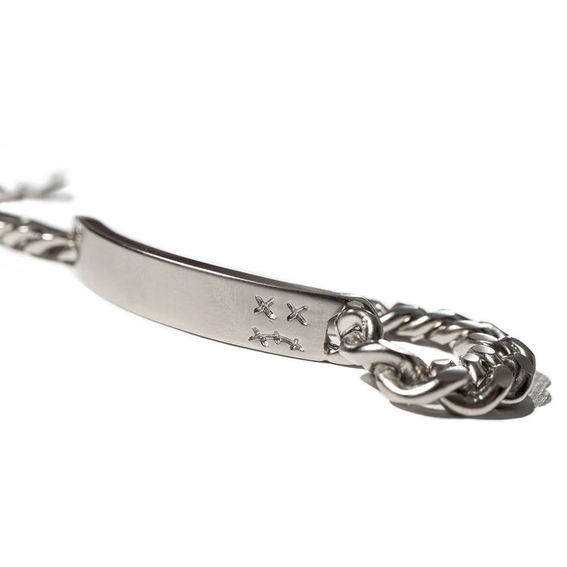 DIEBOY PLAT BAR CHAIN BRACELET