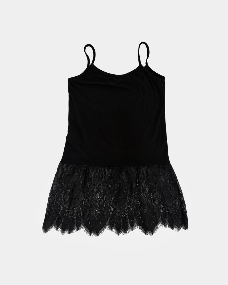 Lace-trim Sleeveless Top
