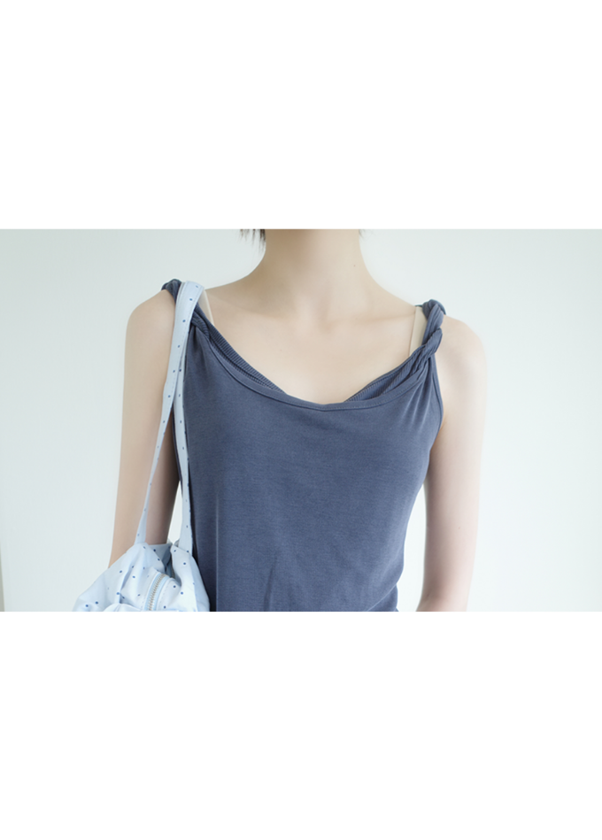 myorang（ミョラン）の「ロープスリーブレス (2color)（Tops）」
