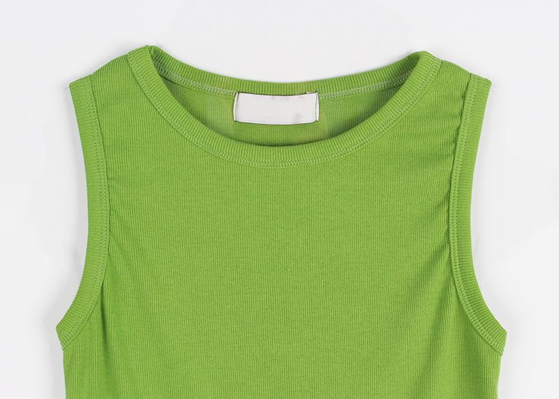 VIVID RIB SLEEVELESS