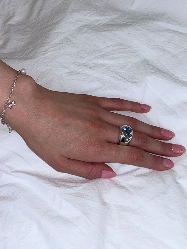 Crooked Heart Ring