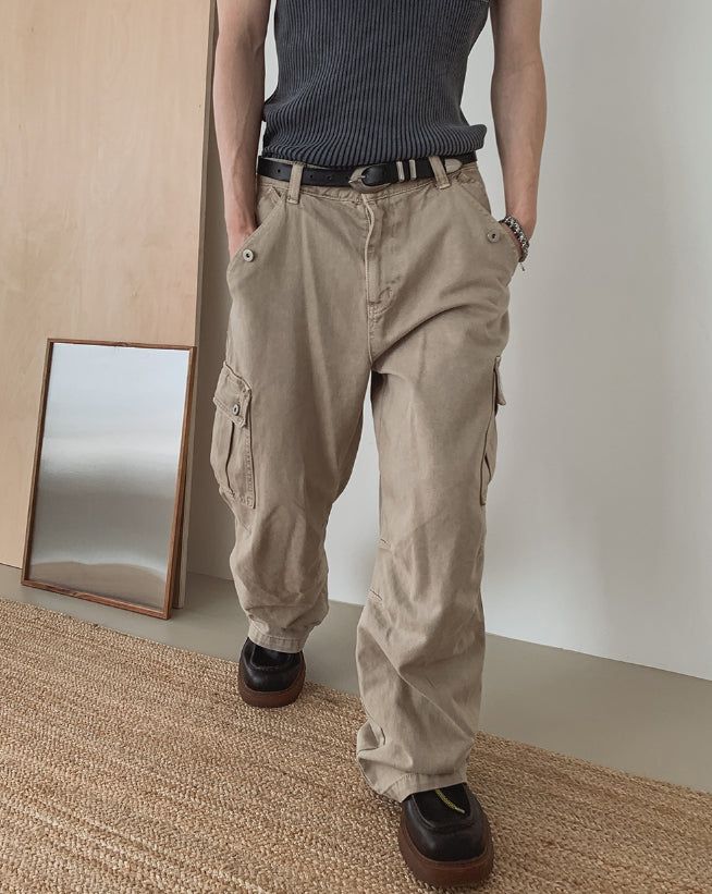 2PLAN（ツープラン）の「Raiden Washed Flap Cargo Pants（Pants）」