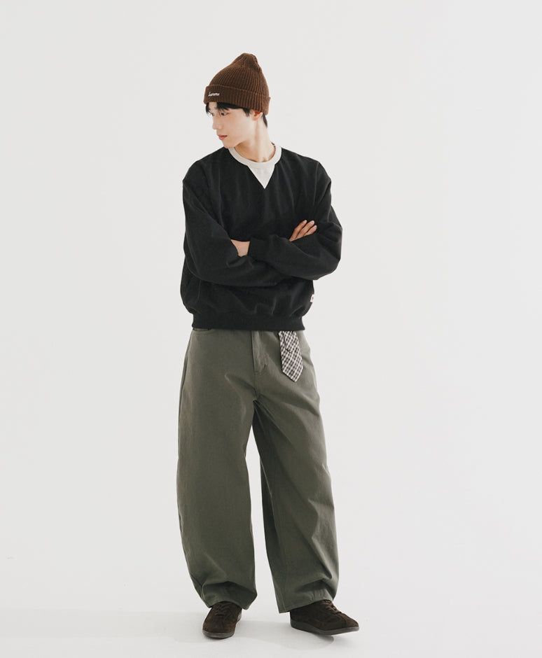 26SS★ Retro Crewneck Sweatshirt