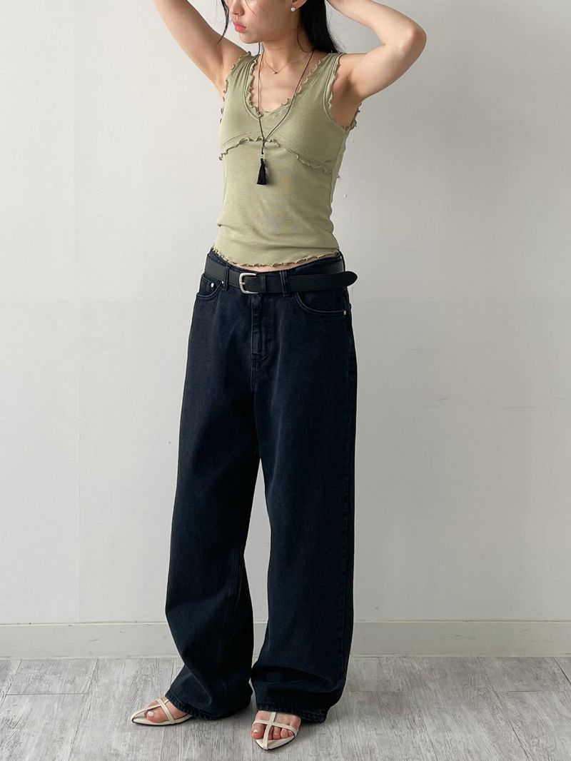 [Unisex] 761 Wide Denim Pants