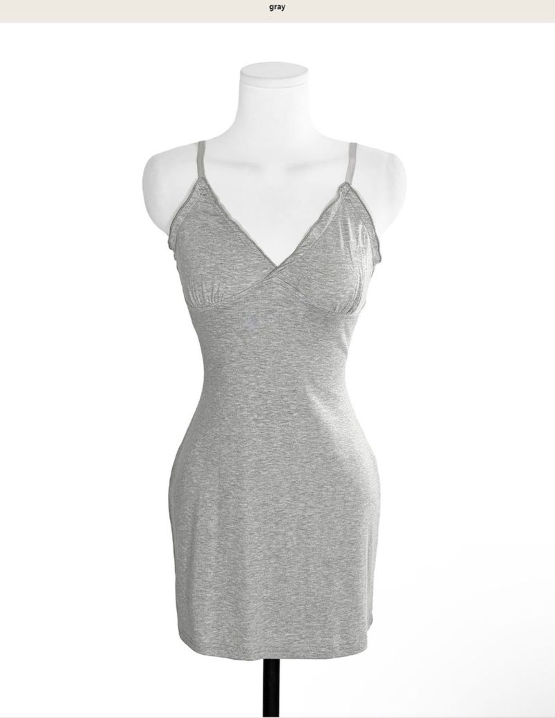 pantone :: gray sleeveless OPS