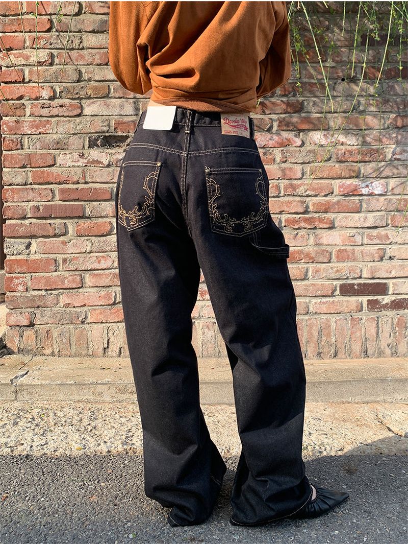 TWIST CARPENTER RAW JEANS
