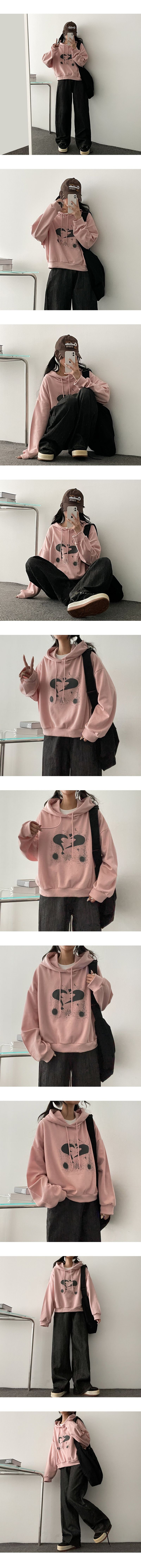 Paint heart hood
