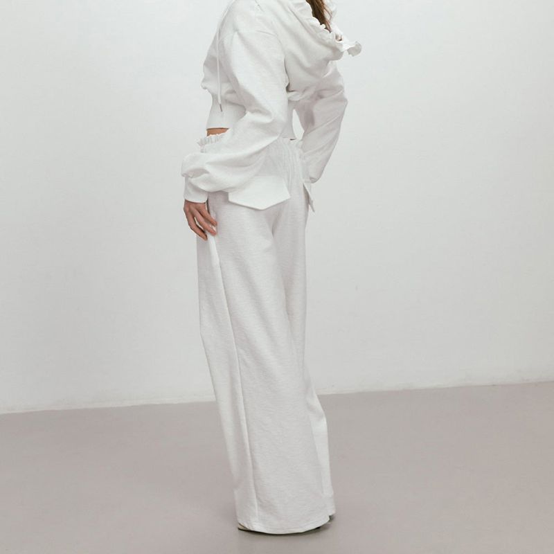 BAKE WIDE PANTS / WHITE