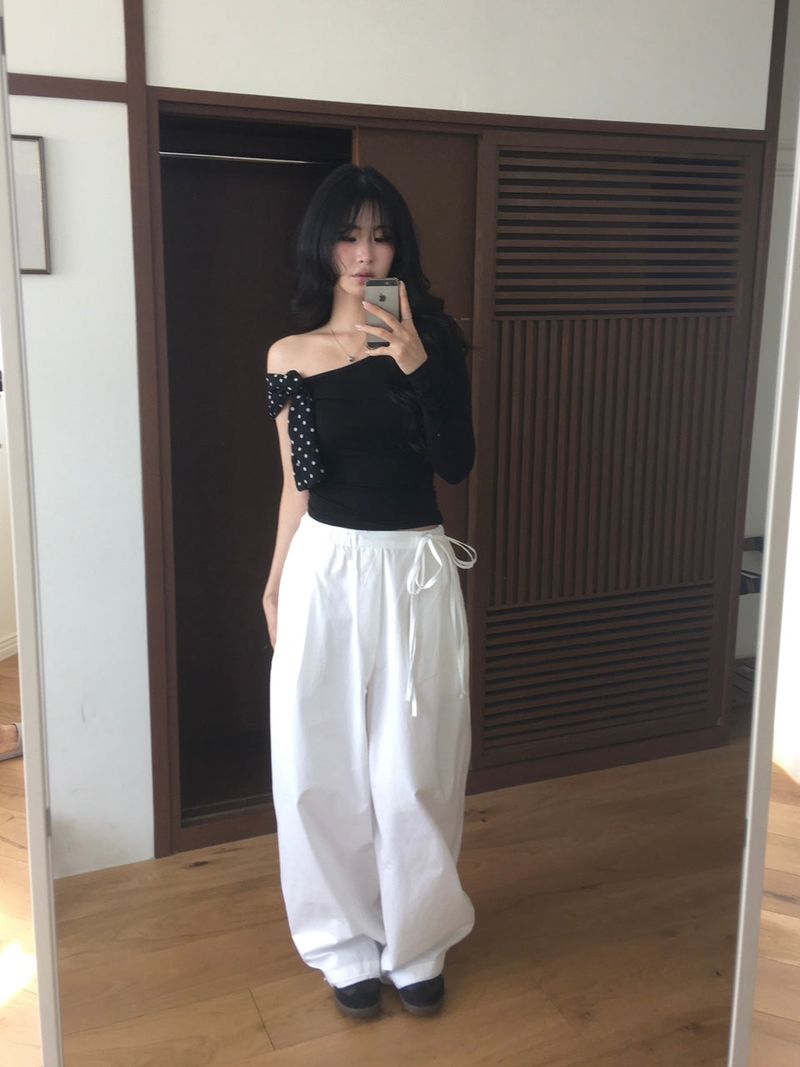 Ribbon Balloon Pants