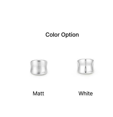 26SS★ [Premium Plating] H Edition AB Bold Wave Ring