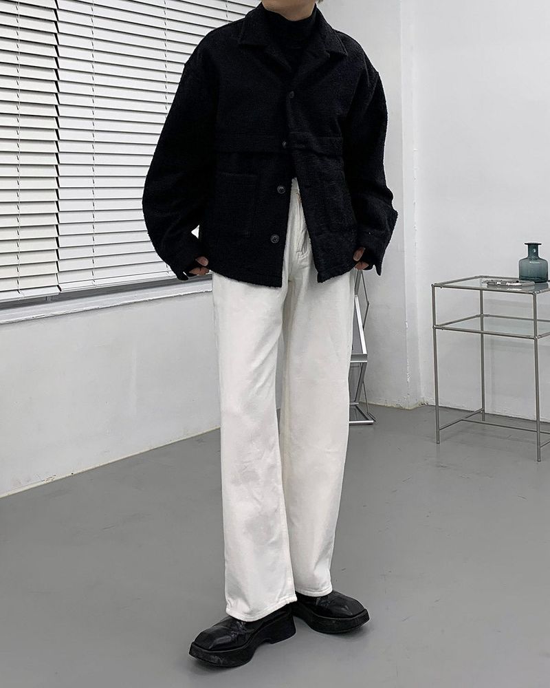 OW Bookle Wool Terry Jacket (2 colors)