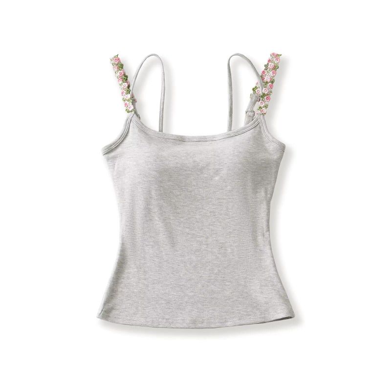Aveline Floral Strap Top