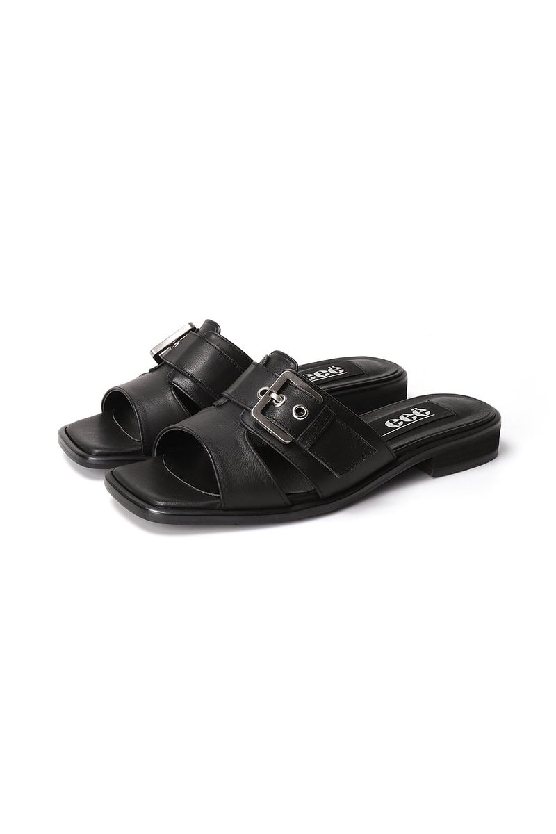 JOY BUCKLE SLIDER_3COLORS