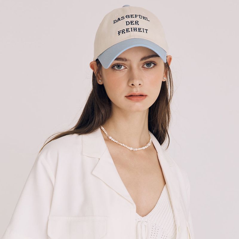 FREIHEIT(フライハイト)の「TWO-TONE BALL CAP (SKYBLUE)(Hats)」
