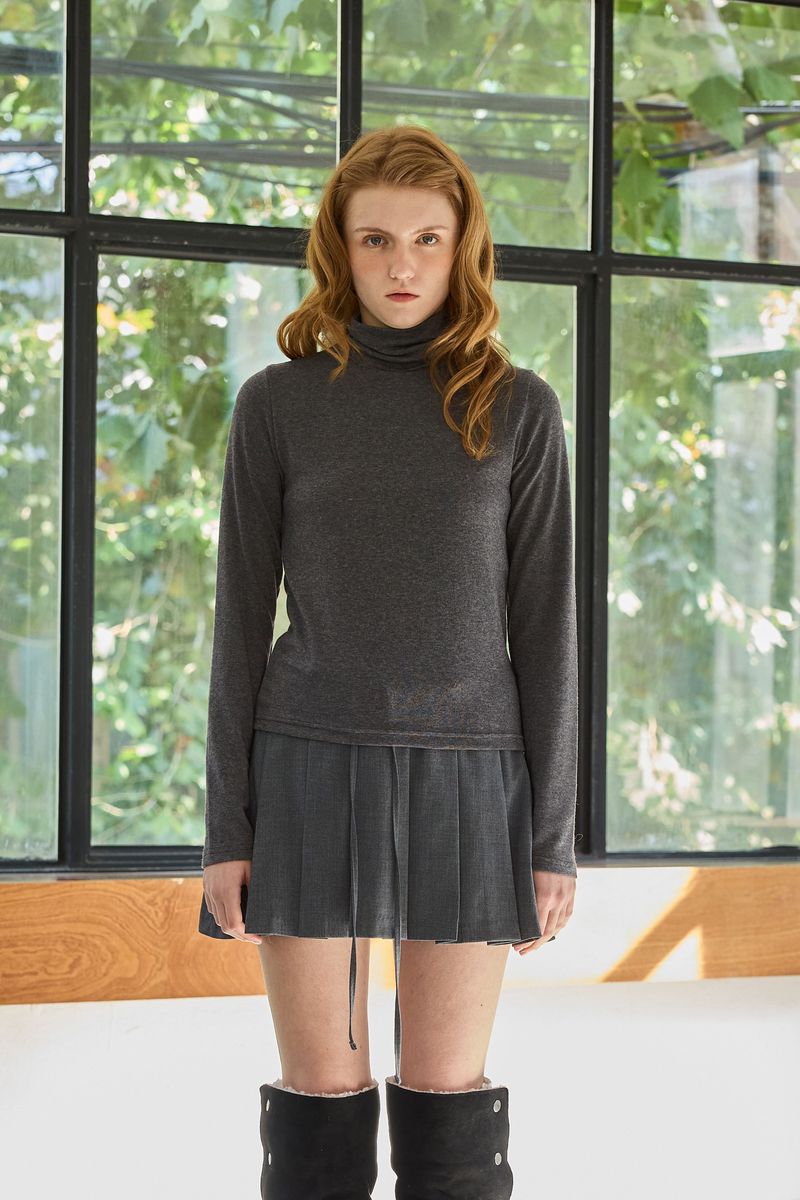 ARIKIM（アリキム）の「CLASSIC WOOL TURTLENECK TOP / CHARCOAL（Tops）」