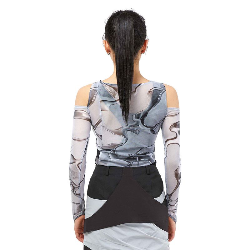 In&Out 3D Printed Top _ Black