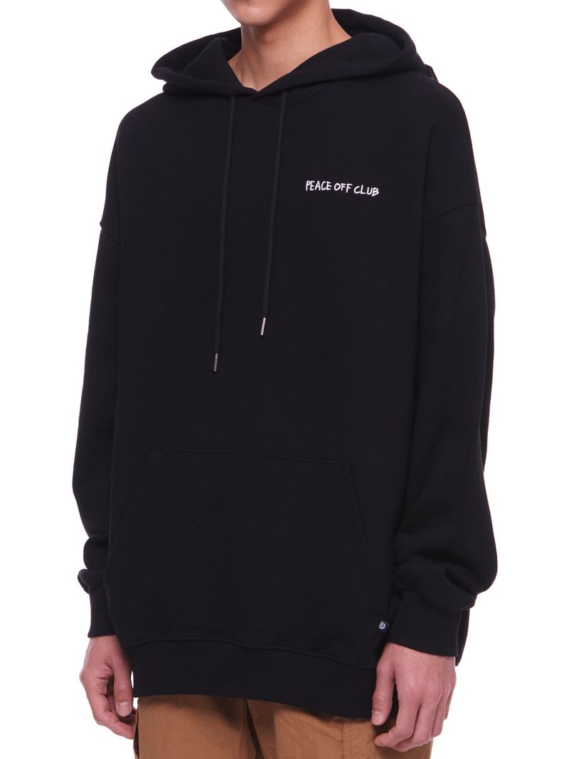 Tagging_Logo Hooded Sweatshirt BLACK