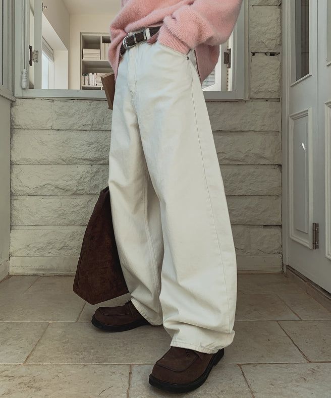 Aloni Curved Wide Pants