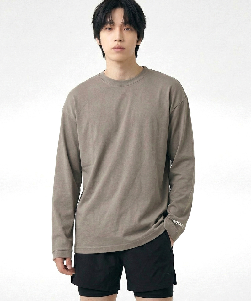 UNDEROFF（アンダーオフ）の「UV Cooling Active T-shirt Beige（Tops）」