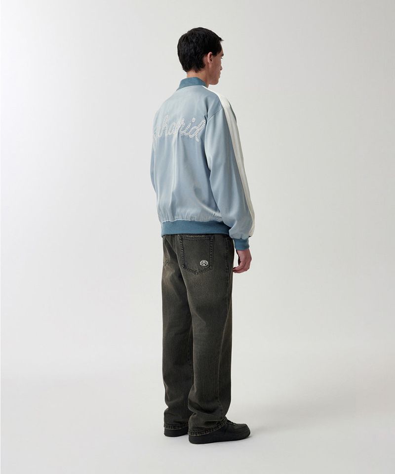 MUD WASHING DENIM PANT