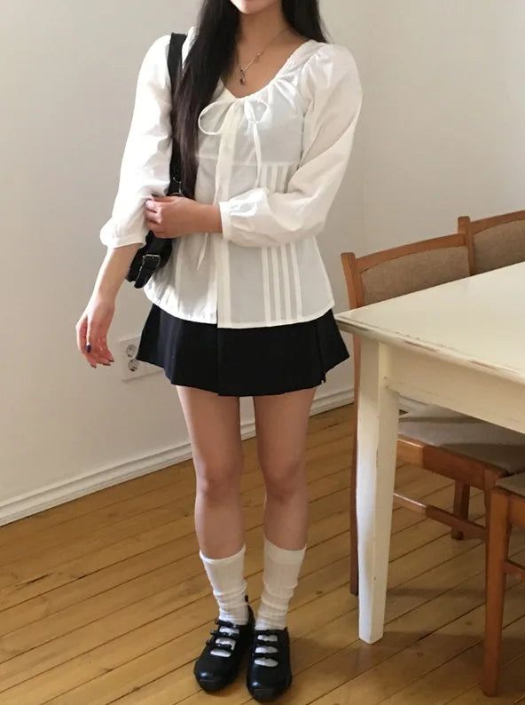 Mea Flare Pleats Mini Skirt