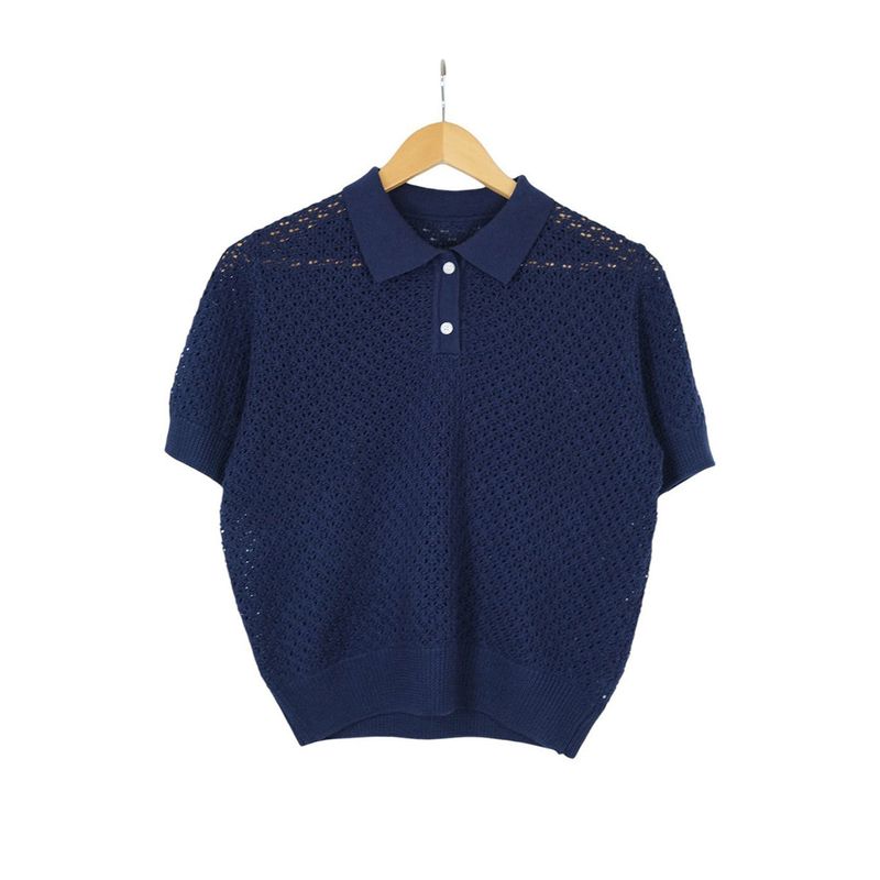 collie short-sleeved knitwear