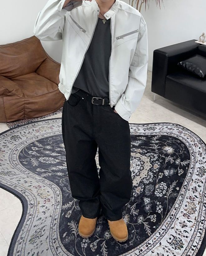 Et Biker Cotton Jacket