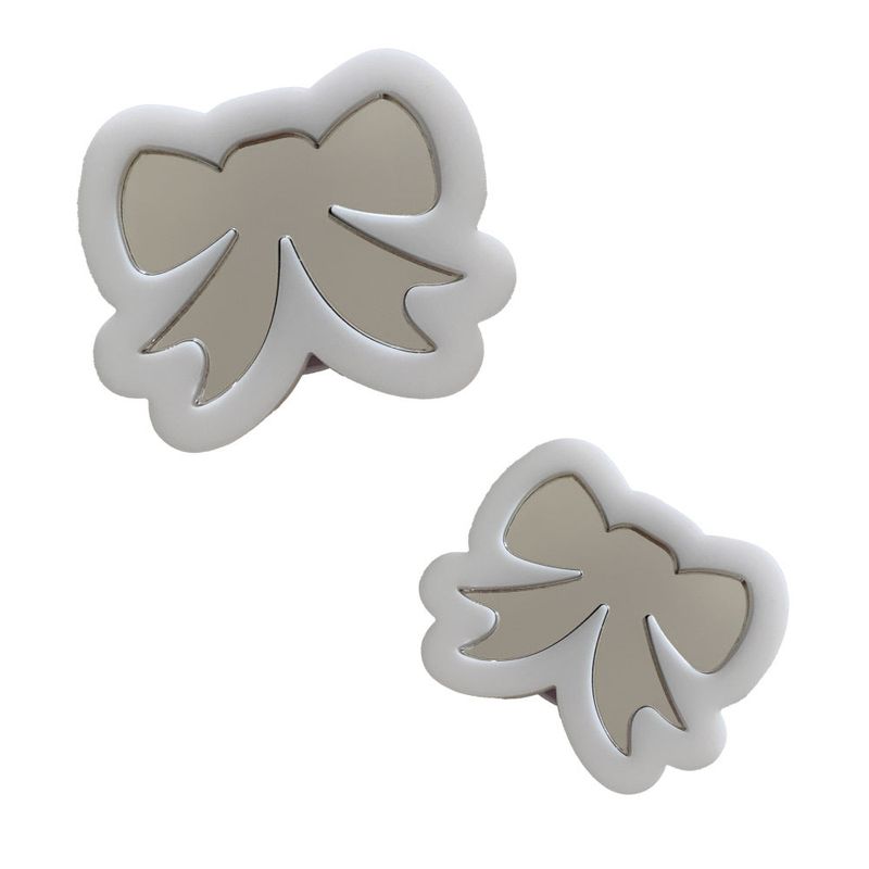 secondboutique（セカンドブティック）の「[MADE] Mirror Tok_White ribbon mirror tok_Maxafe type smart talk（Smartphone Accessories）」