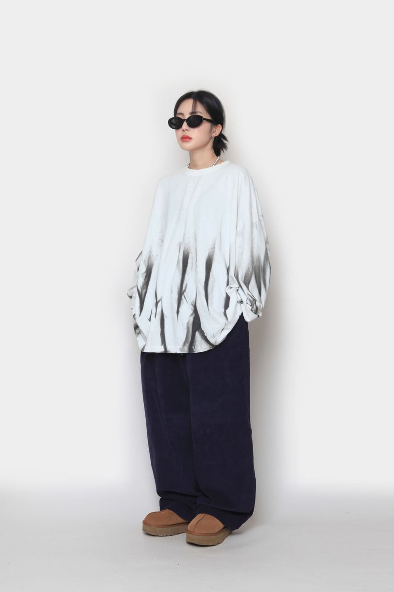 Flame Over Long-Sleeved T-Shirt