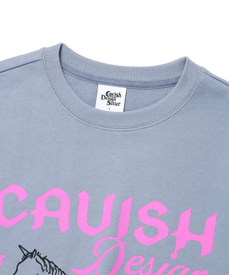 UNICORN SWEATSHIRT BLUE(CV2EFUM443A)