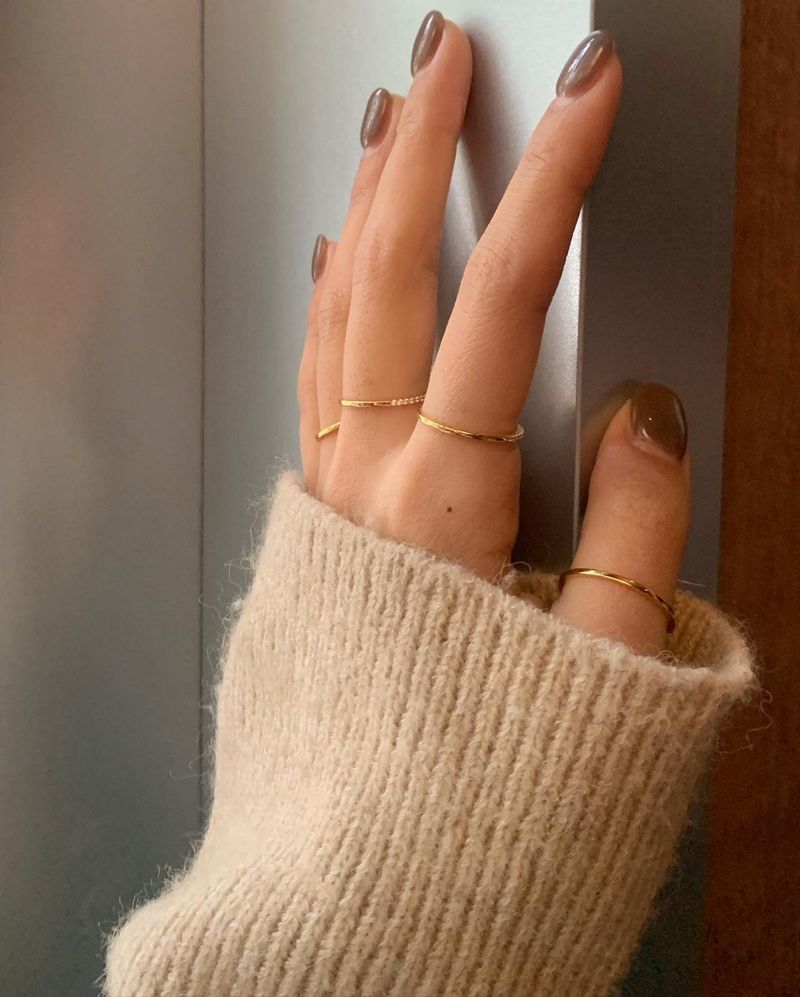 (silver925) Clin cubic ring *gold