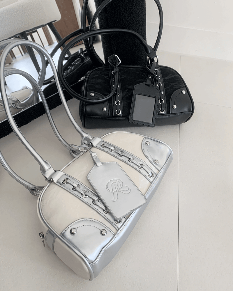 GUSTA（グスタ）の「Sophia Vintage Eyelet Lace-up Shoulder Bag （Bags）」