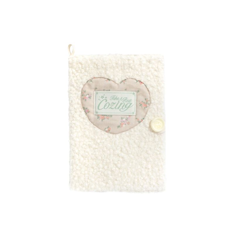 cozing（コジング）の「Heart book cover_ivory（Miscellaneous Goods/Stationery）」