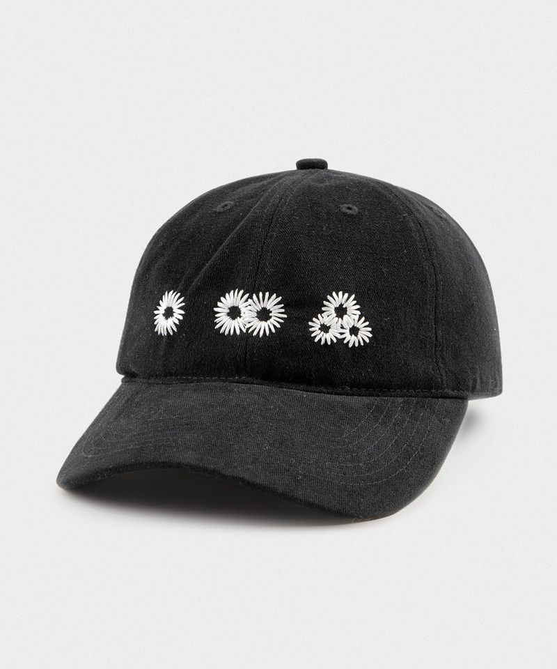 Newvy Logo Peach Ball Cap (BLACK)