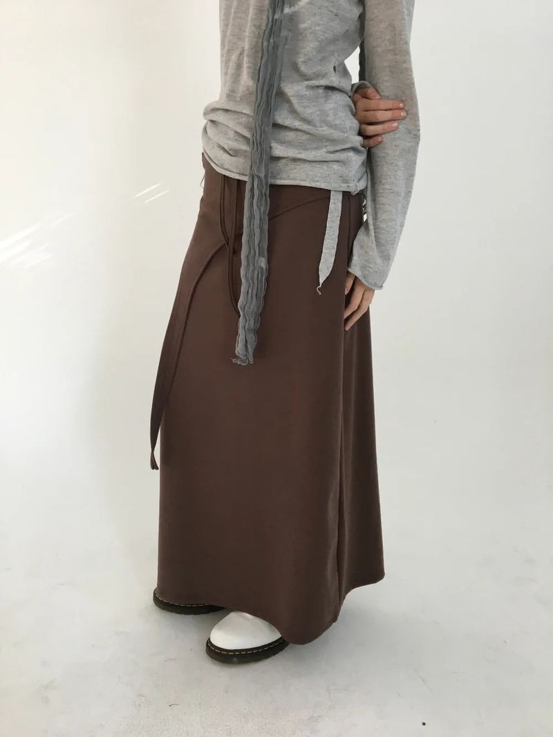Lirit Layered Long Skirt (2color)