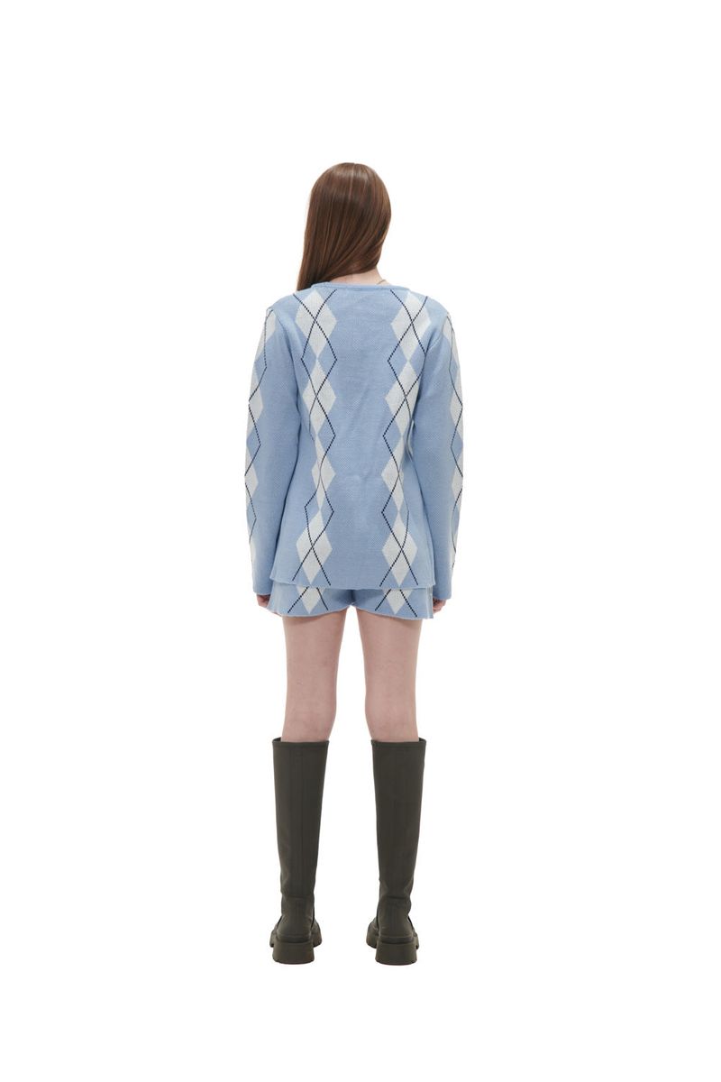 ARGYLE CARDIGAN