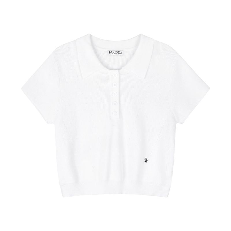 Preppy Collar Knit (2colors)