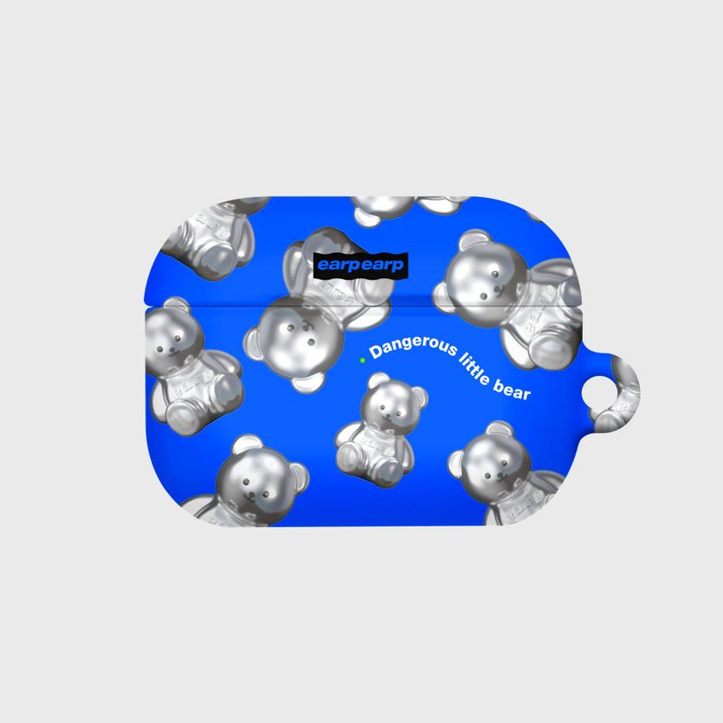 EARPEARP(アプアプ)の「STEEL COVY PATTERN-BLUE(AIR PODS PRO-HARD)(Smartphone Accessories)」