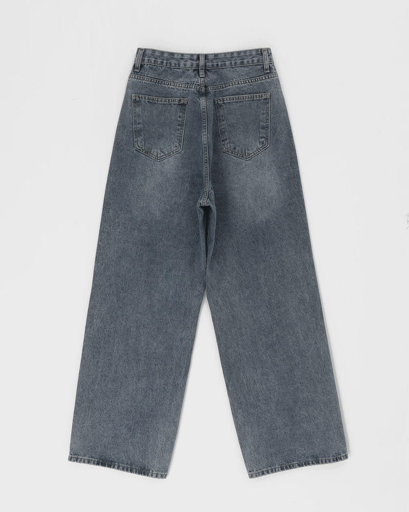 [MADE] Baton Wide Denim Pants