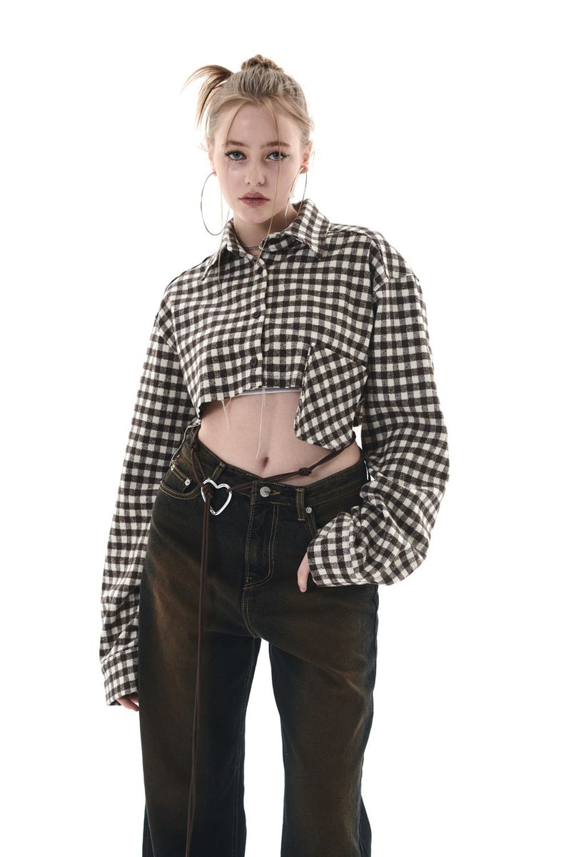 CHECK POCKET SHIRT